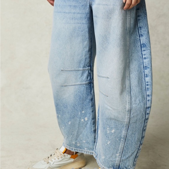 NWT We The Free Good Luck Barrel Jeans 26s - Picture 2 of 6